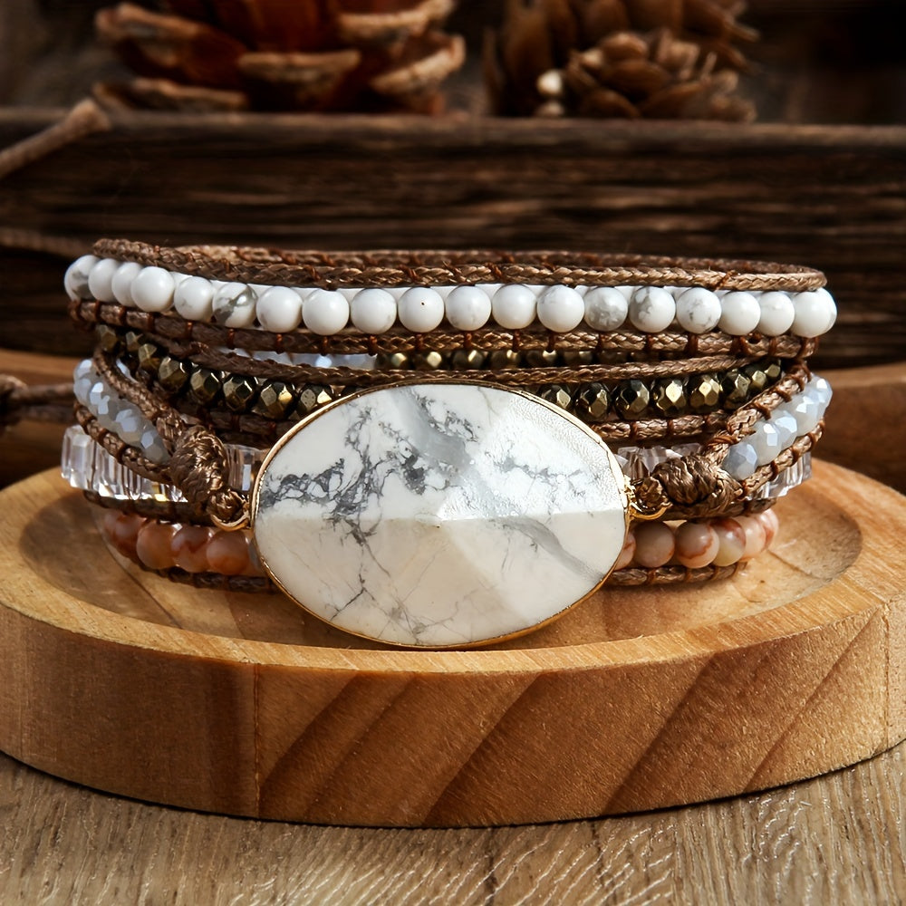 Boho Balance Wikkelarmband