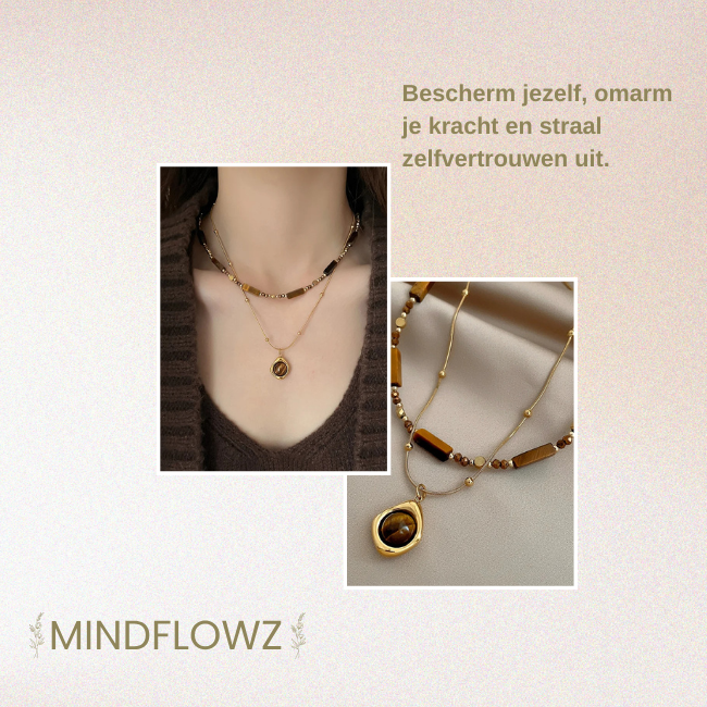 Selene - suojaava Tiger Eye -riipus