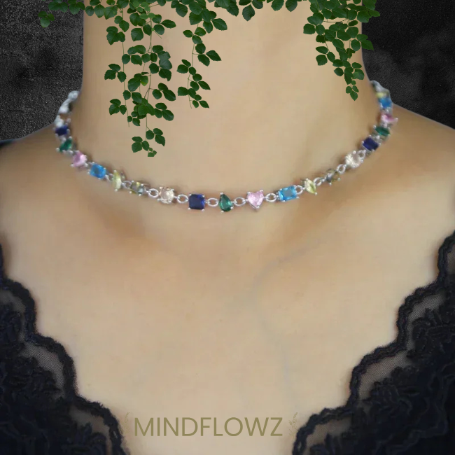 Lynn - Radiant Zirconia Choker