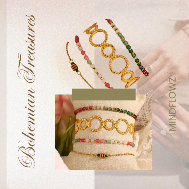 Boho Glow Armbandenset