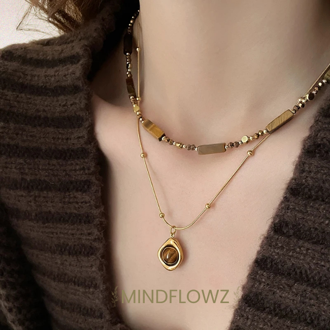 Selene - suojaava Tiger Eye -riipus