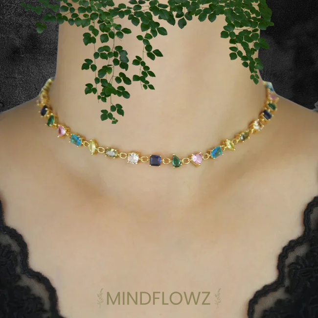 Lynn - Radiant Zirconia Choker
