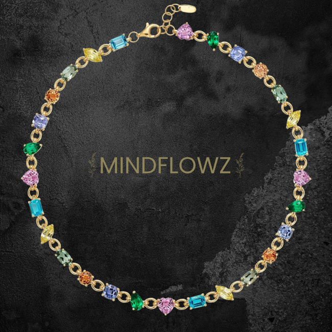 Lynn - Radiant Zirconia Choker