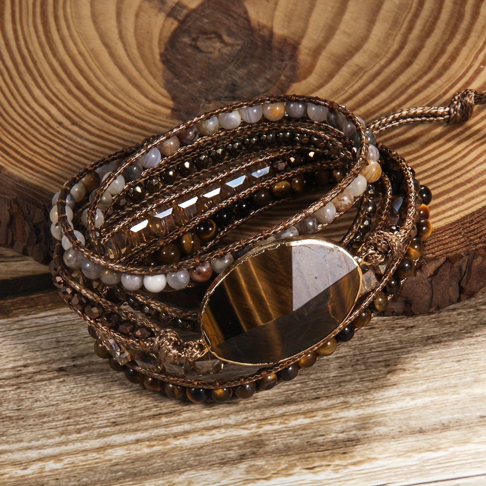 Boho Balance Wikkelarmband
