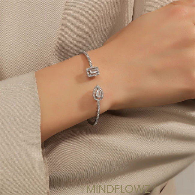 Livia - Luksus geometrisk mansjettarmbånd