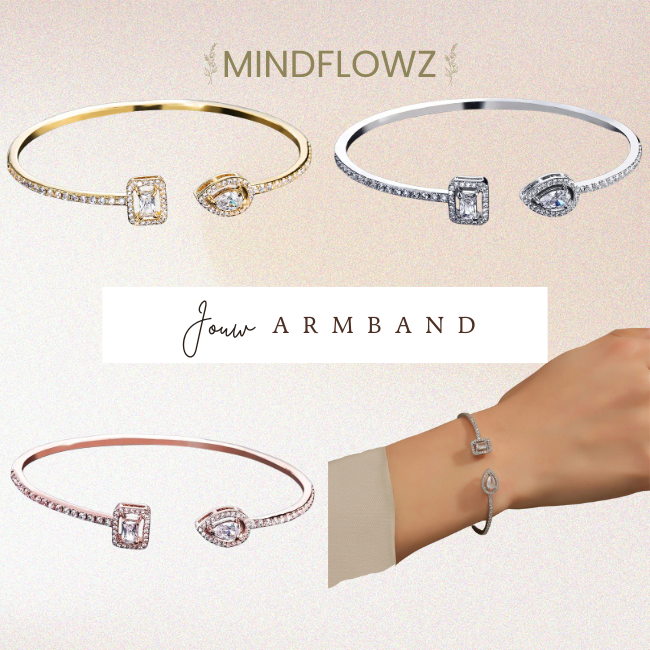 Livia - Luksus geometrisk mansjettarmbånd