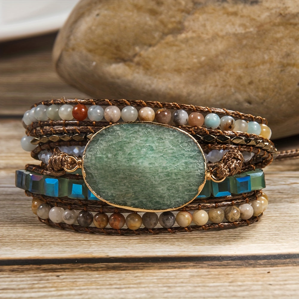 Boho Balance Wikkelarmband