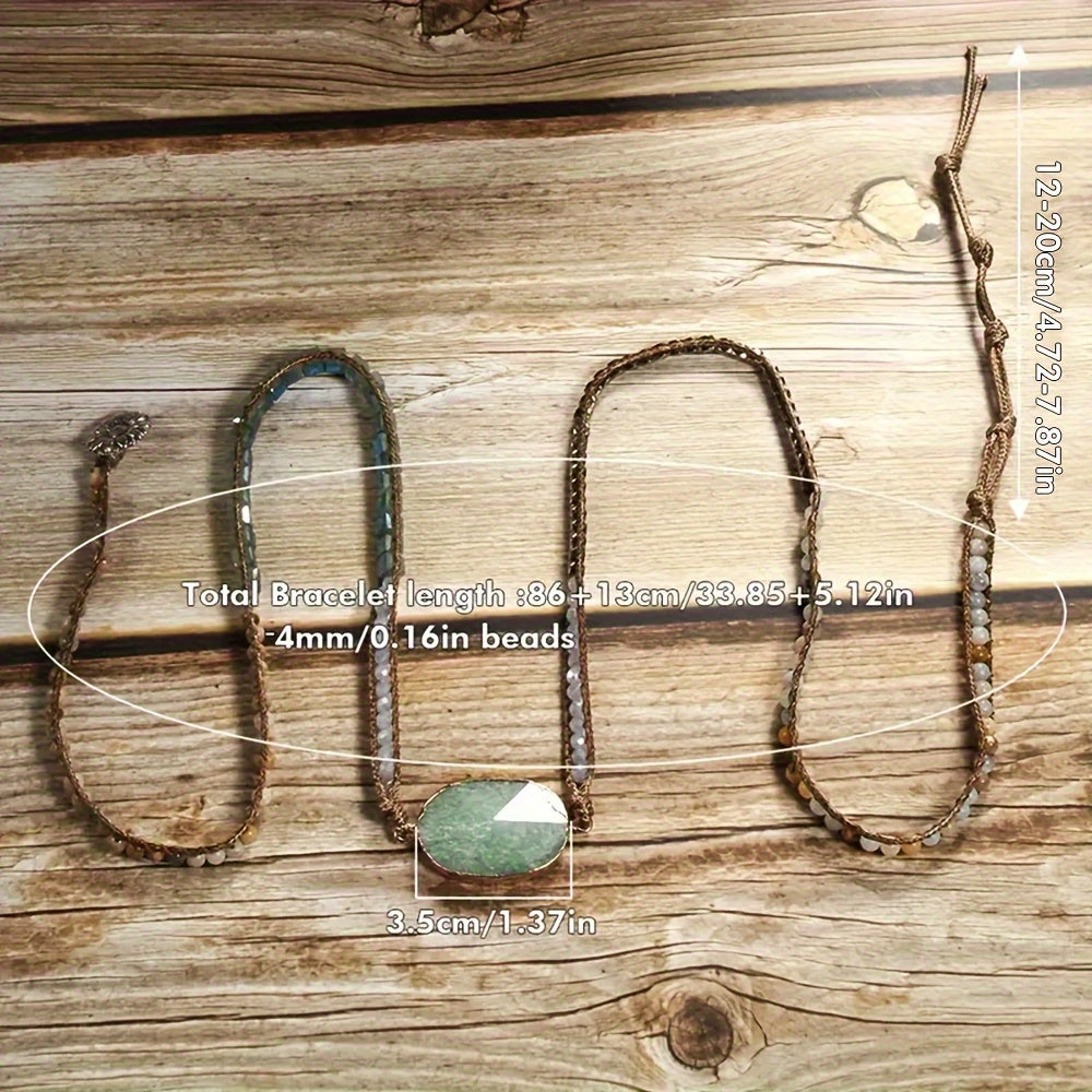 Boho Balance Wikkelarmband