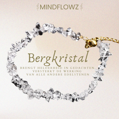 Lina - Helende Bergkristal Armband