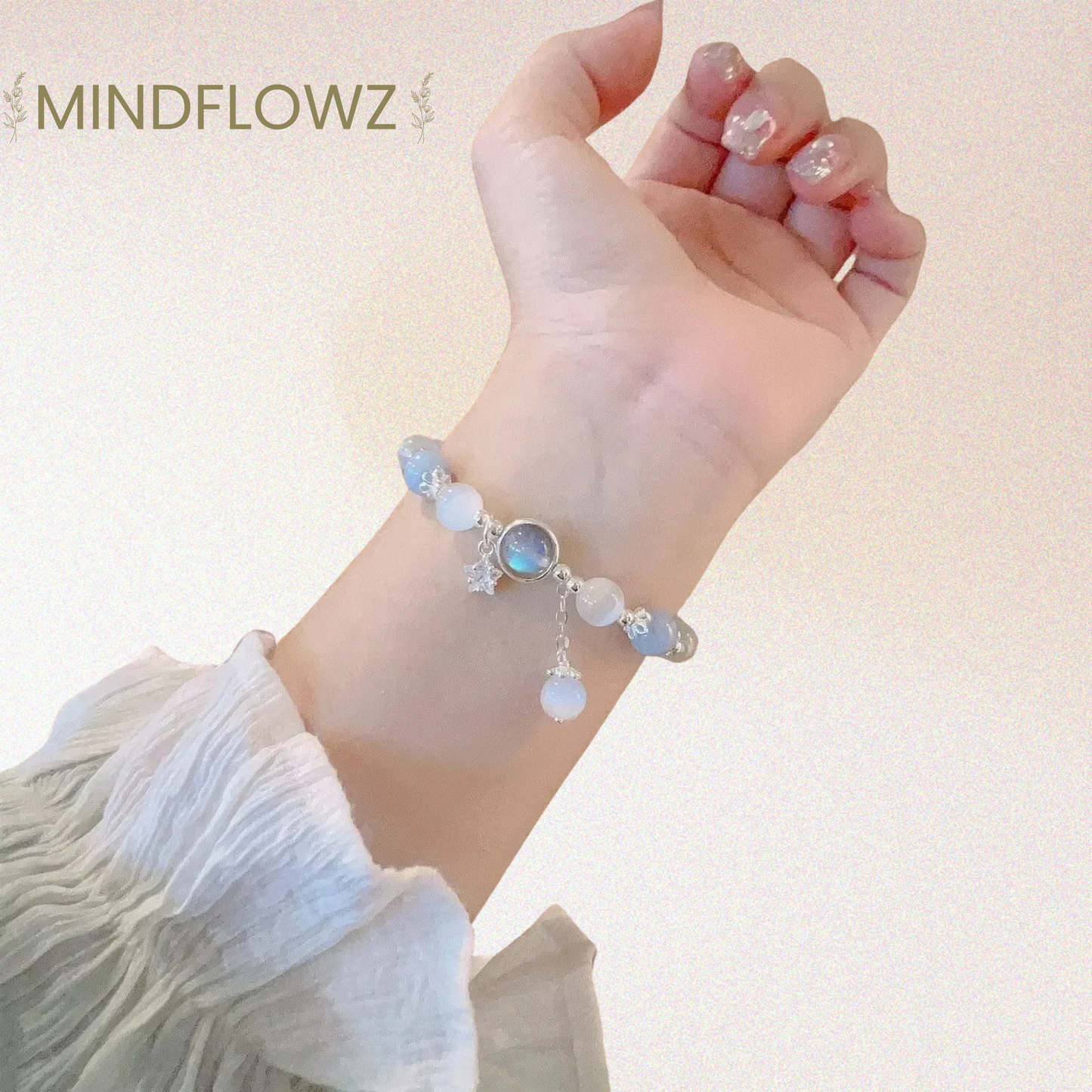 Leora - Maansteen Armband