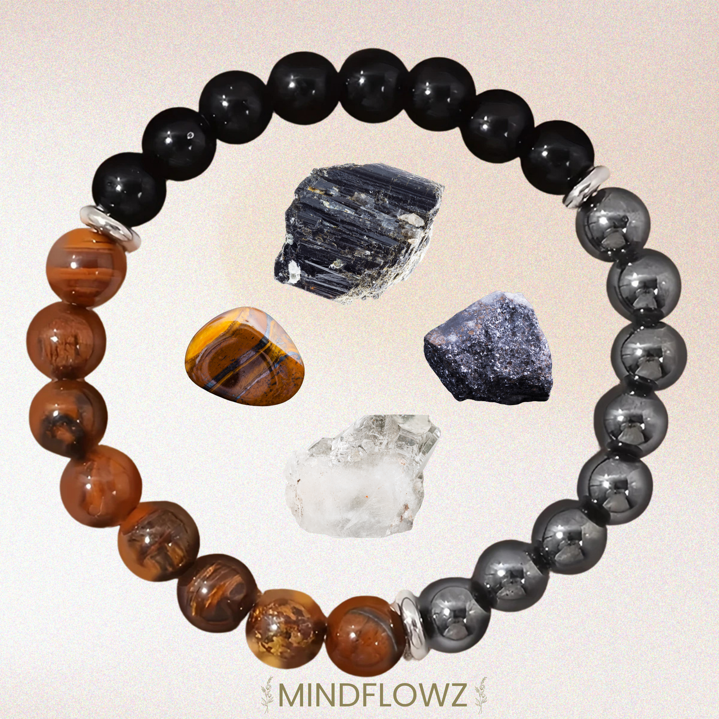 Sisu Armband – Edelsteen Armband voor Innerlijke Kracht & Balans