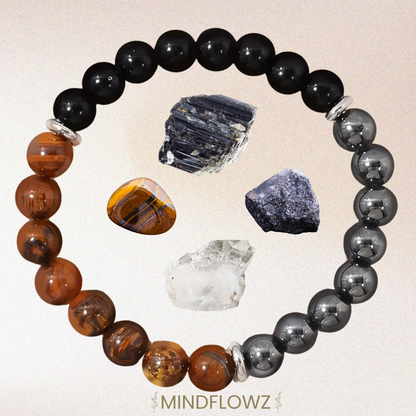 Sisu Armband – Edelsteen Armband voor Innerlijke Kracht & Balans
