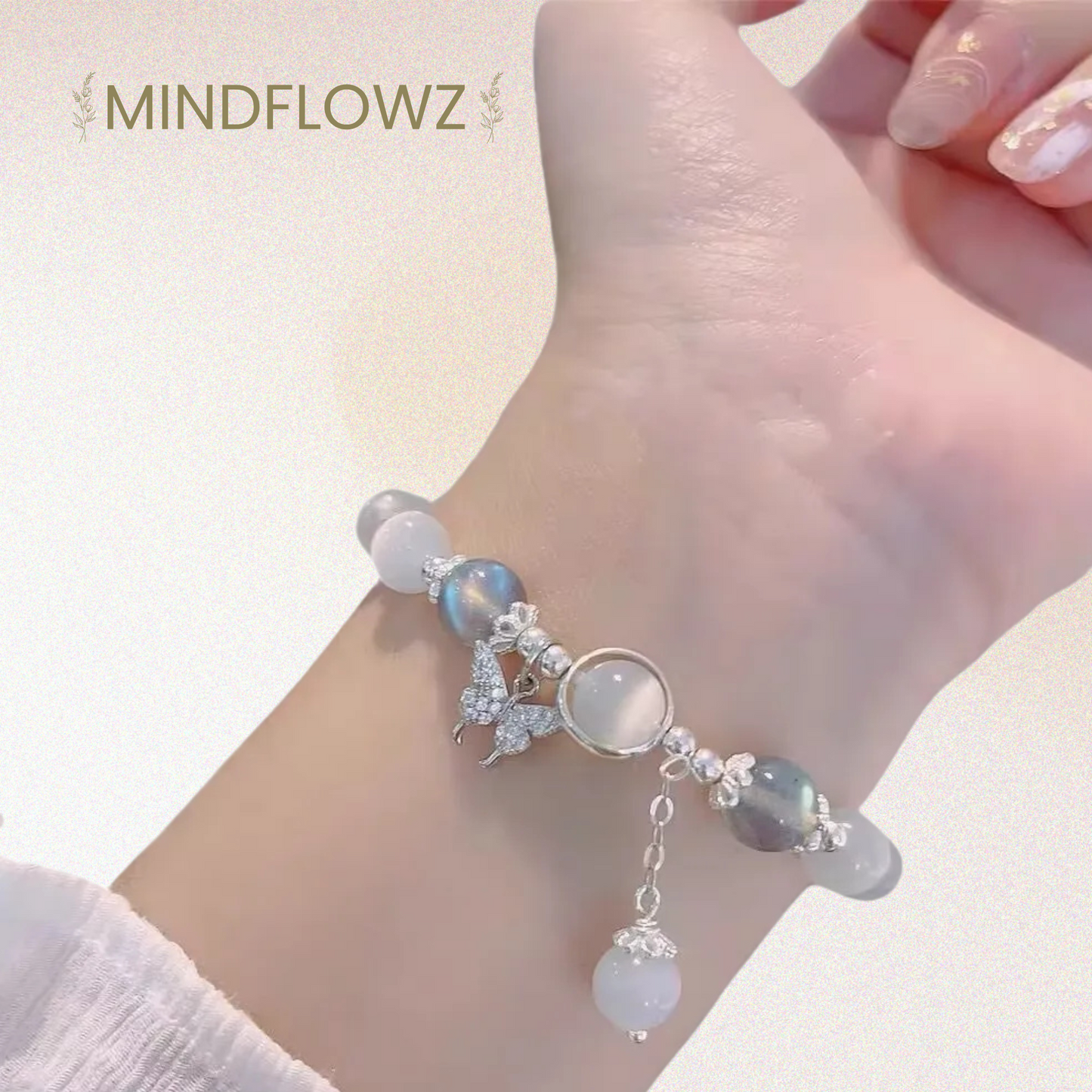 Leora - Maansteen Armband