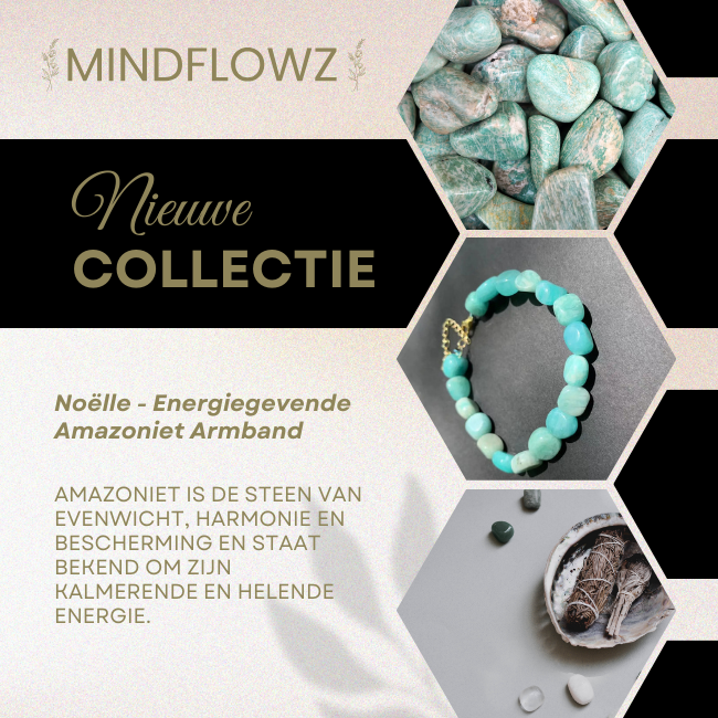 Noëlle - Energiegevende Amazoniet Armband