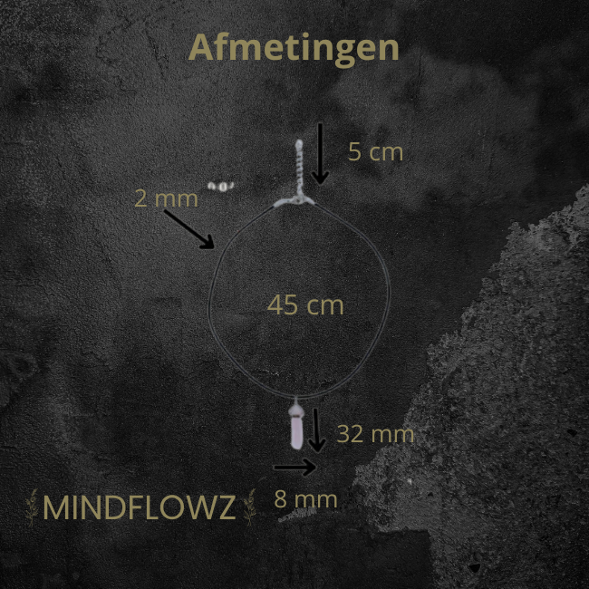 Milan - Driekleurige Edelsteen Hanger voor Stijl en Energie