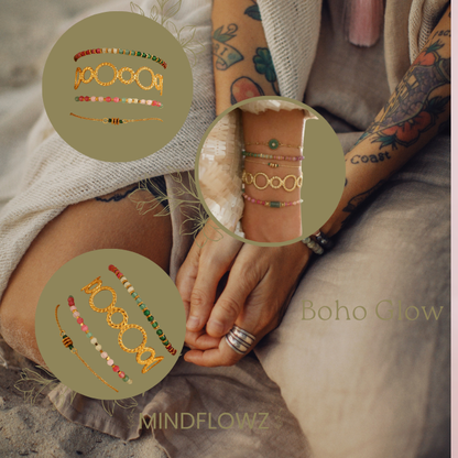 Boho Glow -rannekorusarja 