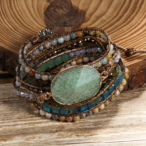 Boho Balance Wikkelarmband