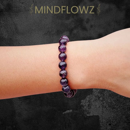 Auralis - Fokus &amp; Balance Amethyst Armband