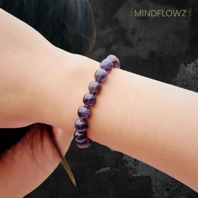 Auralis - Fokus &amp; Balance Amethyst Armband